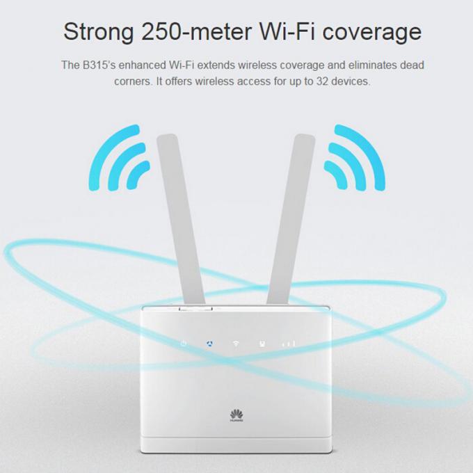 HuaweiB315 Huawei B315S-519 Unlocked 4G LTE CPE Routers B2 B4 B5 B8 B13 B17 Cat4 150Mbps Wireless Router With Sim Card Slot 2