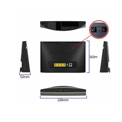 खरीदें 300Mbp 4g LTE Cpe Wifi राउटर हुआवेई अनलॉक B525S-65a एंटीना के साथ online manufacture