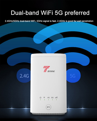 खरीदें Unlock ZLT X21 CPE Indoor Sub NSA SA Modem 6GHz Wifi Router Mobile Wireless 5G online manufacture