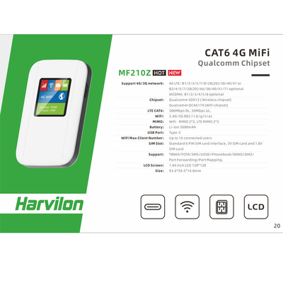 खरीदें 5V 1A 4G मोबाइल वाईफाई राउटर सफेद/काला/स्वर्ण/लाल रंग में online manufacture