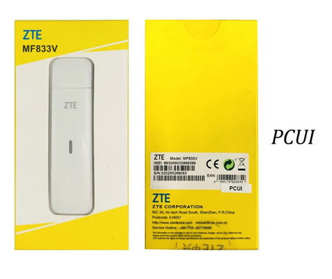 खरीदें MF833V USB वायरलेस मॉडम मोबाइल ब्रॉडबैंड 4G LTE स्टिक डोंगल UMTS B1/2/4/5/8 के साथ online manufacture