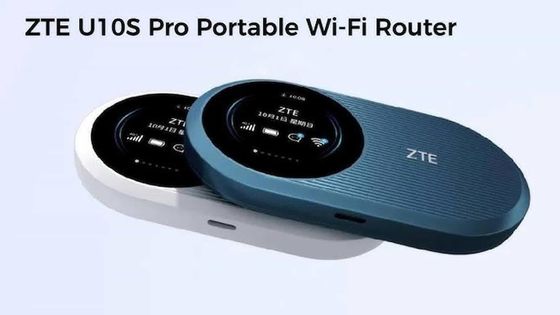 खरीदें अनलॉक ZTE U10S प्रो पोर्टेबल वायरलेस वाईफाई 229Mbps 4G LTE राउटर मिनी आउटडोर मॉडम हॉटस्पॉट सिम कार्ड स्लॉट के साथ 3000mAh online manufacture