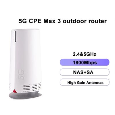 खरीदें 5G CPE Max 3 Outdoor Outdoor Mesh Wireless Unlocked LTE 5G CPE Hotspot Router Wifi 6 Routers online manufacture