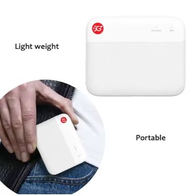 ZTE F50 5G पॉकेट वाईफाई राउटर 1.6Gbps यूएसबी टाइप-सी 4जी एलटीई कैट 15 एसए/एनएसए 5 जी वाईफाई राउटर सिम कार्ड स्लॉट वायरलेस मोबाइल हॉटस्पॉट के साथ